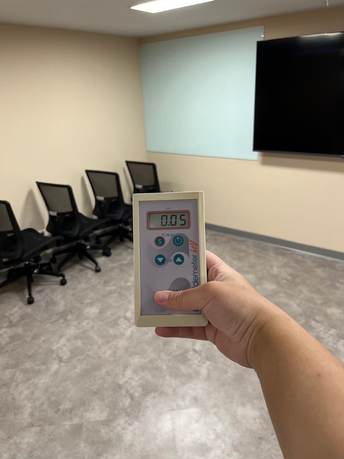 知名上市企業辦公室・會議室 甲醛實測 0.05 PPM