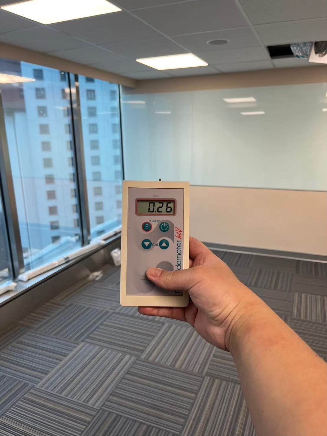 知名上市企業辦公室・辦公區 甲醛實測 0.26 PPM